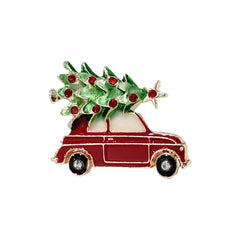 Charming Christmas Tree Car Brooch image 5