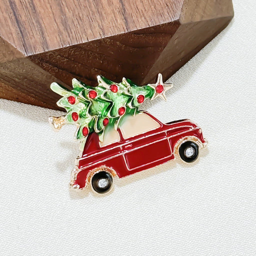 Charming Christmas Tree Car Brooch image 6