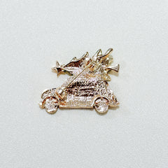 Charming Christmas Tree Car Brooch image 8