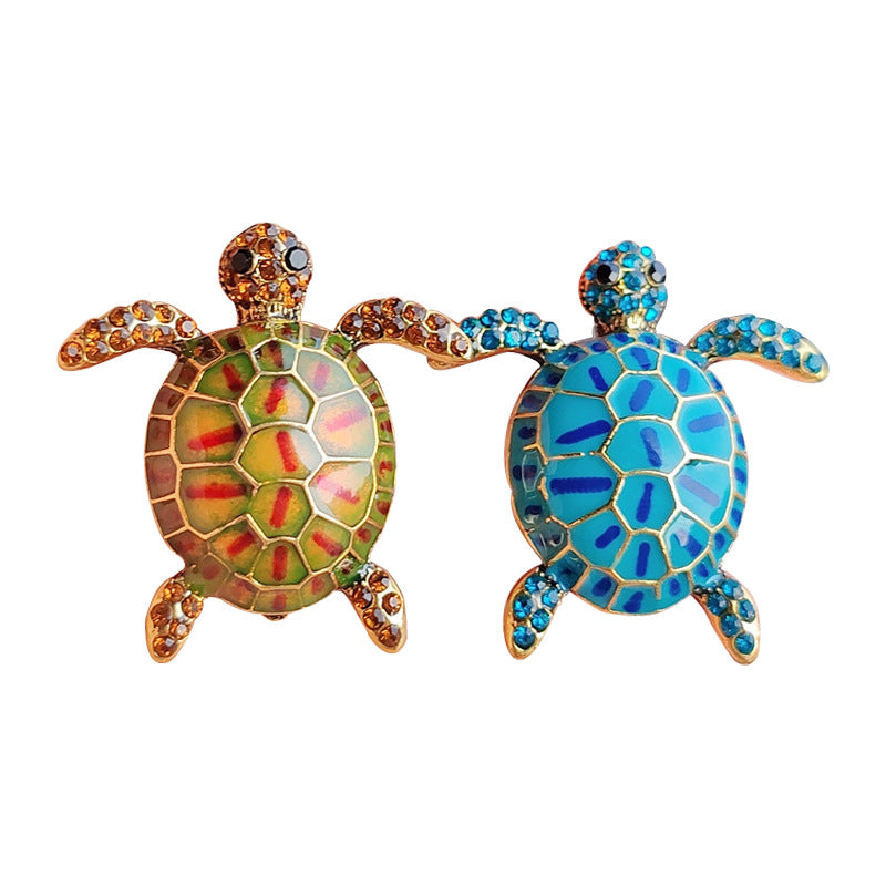 Alloy Turtle Brooch Detail Image 5