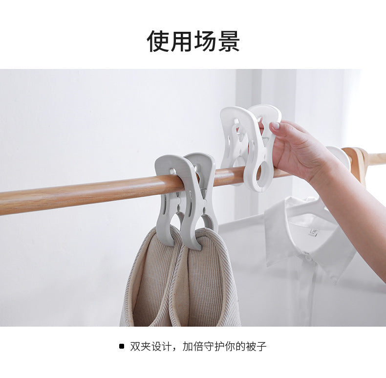 Functionality of heavy-duty clips demonstrated
