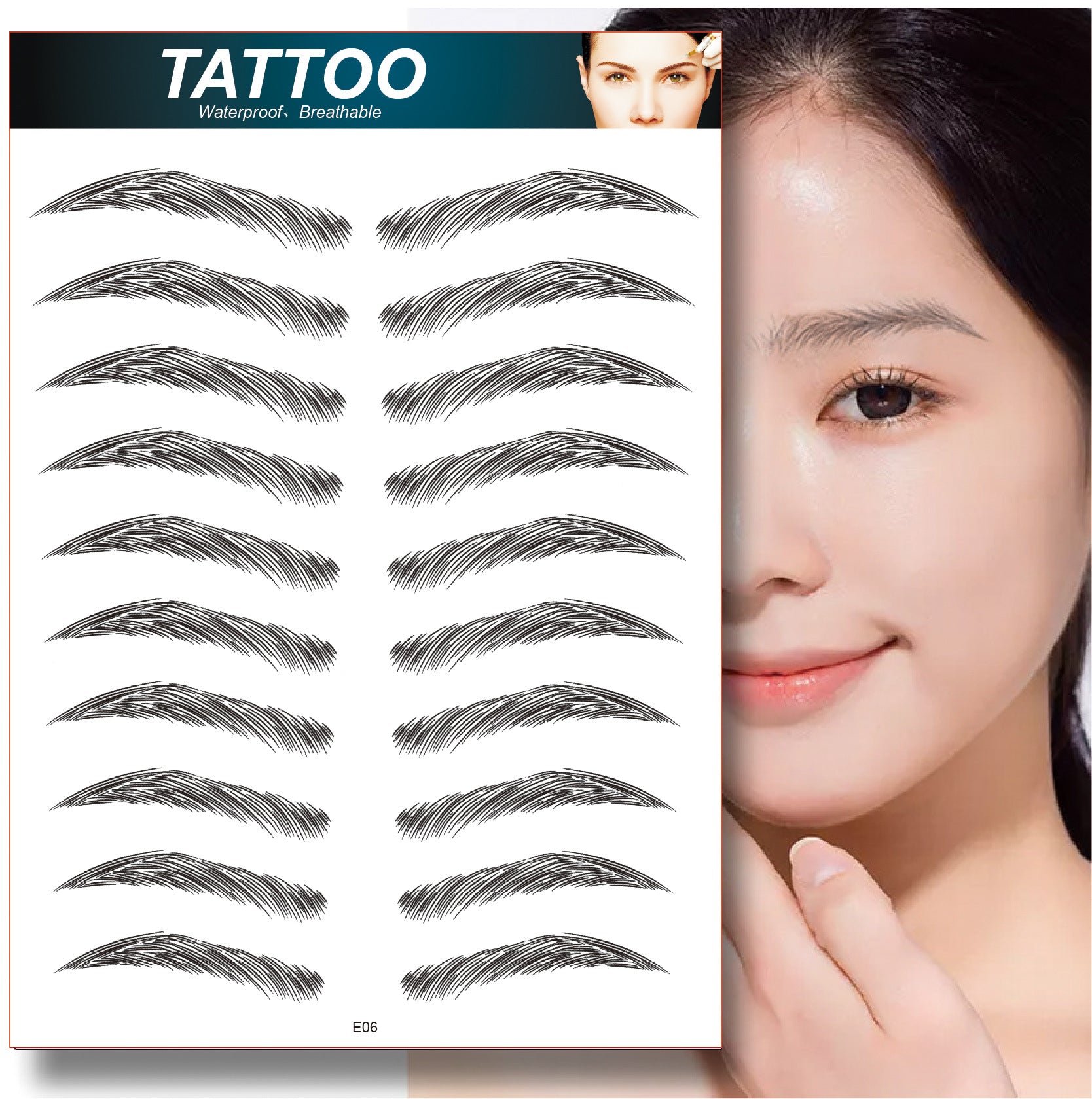 Natural Long-Lasting Brow Tattoos image 1