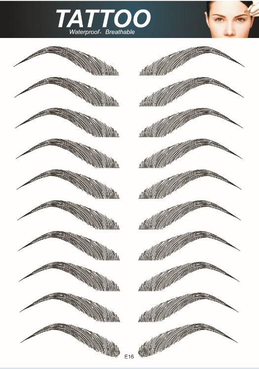 Natural Long-Lasting Brow Tattoos image 1