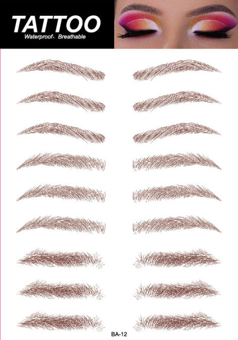 Natural Long-Lasting Brow Tattoos image 6