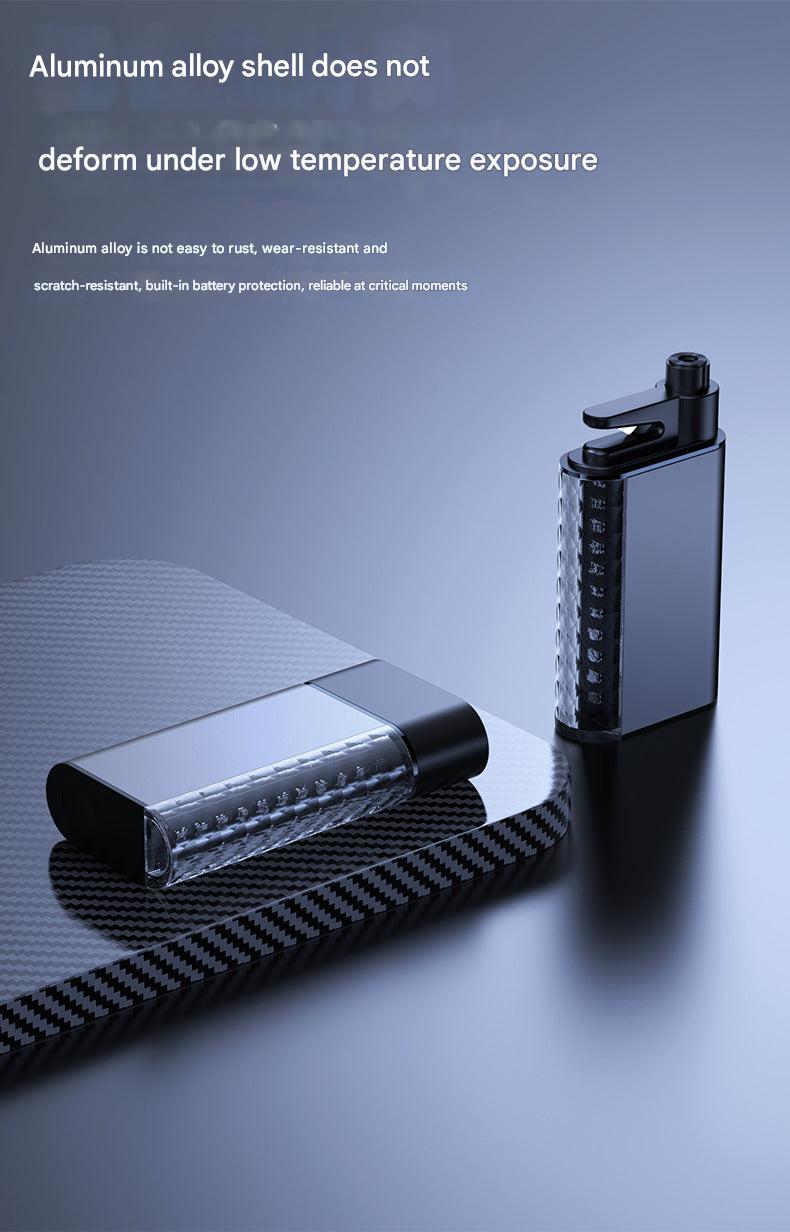 Built-in flashlight of car escape hammer