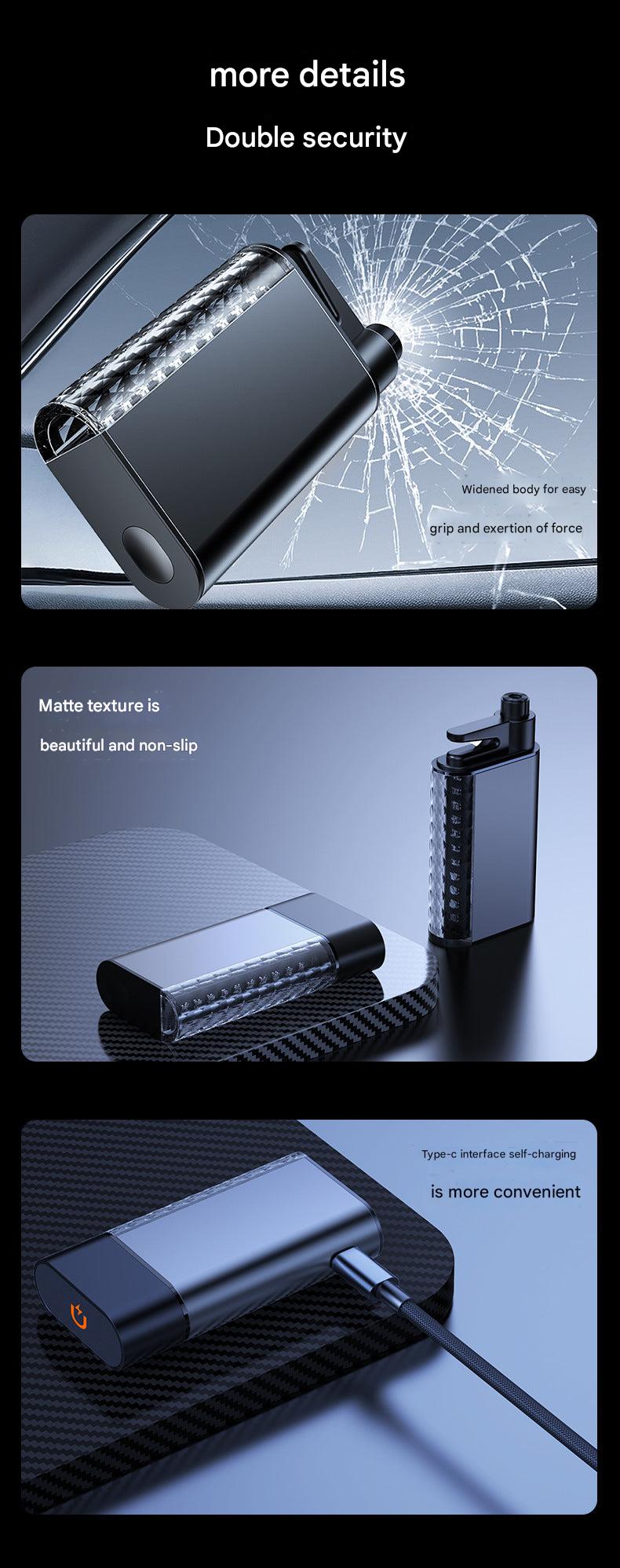 Compact car escape tool design