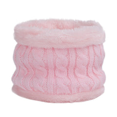 Close-up of kids winter knit hat design