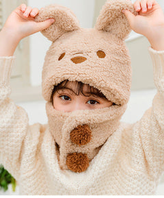 Styled kids winter hat accessories