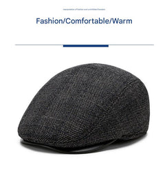 Men's trendy winter headwear for cold weather