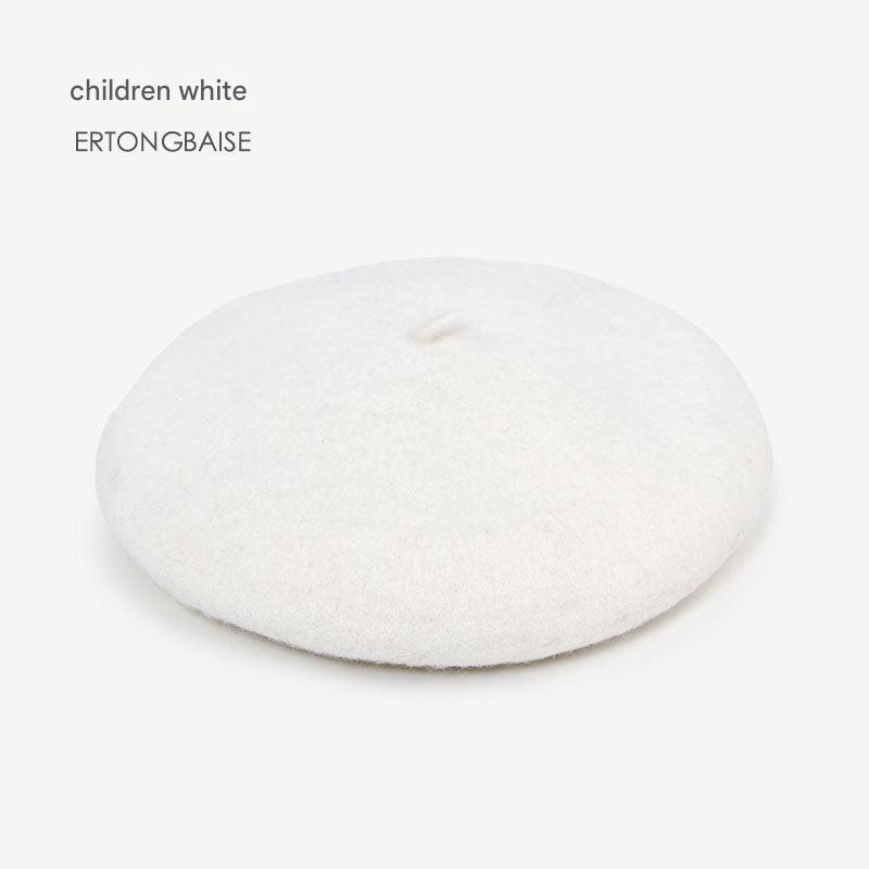 Kids wool beret hat image 4