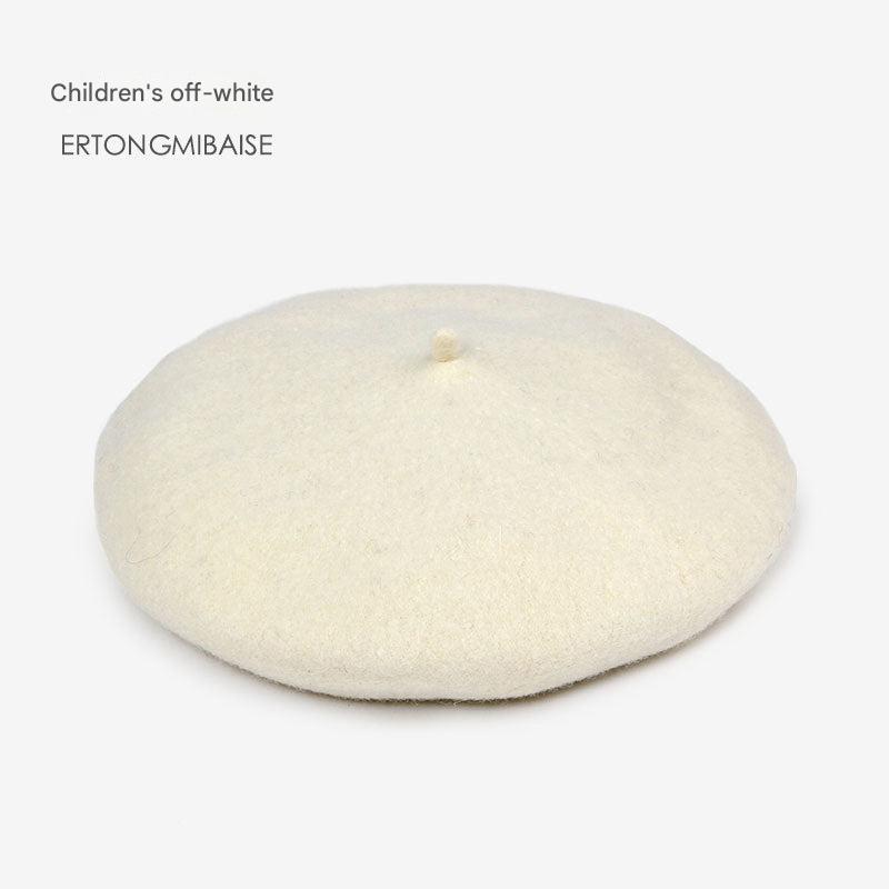 Kids wool beret hat image 5