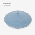Kids wool beret hat image 3