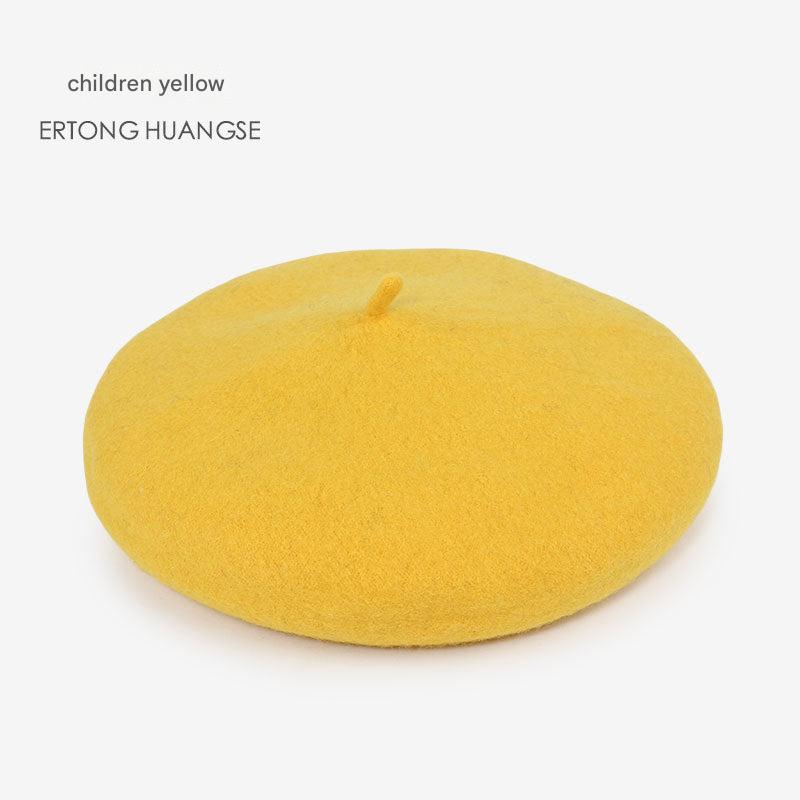 Kids wool beret hat image 5