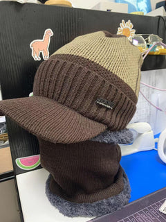 Assorted colours of winter hat and scarf set
