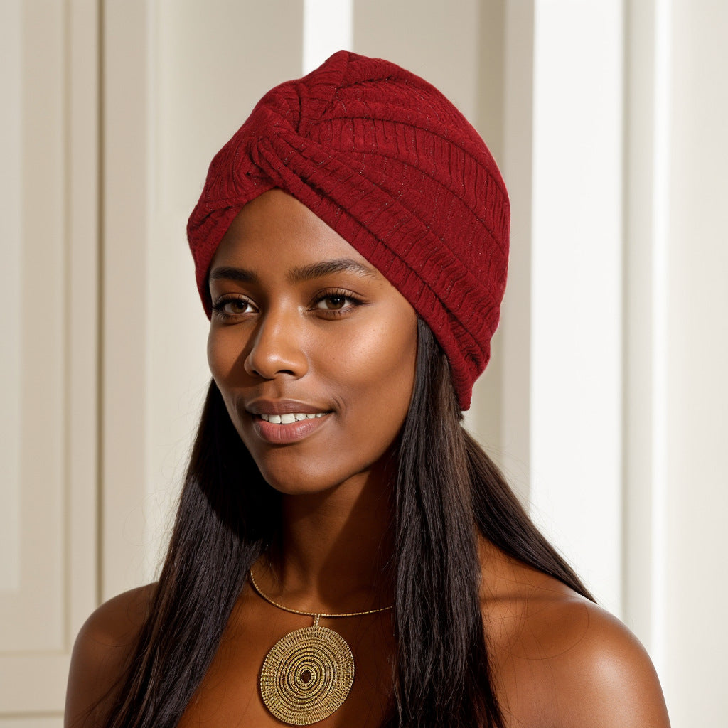 elastic headwrap beanie collection in different colours