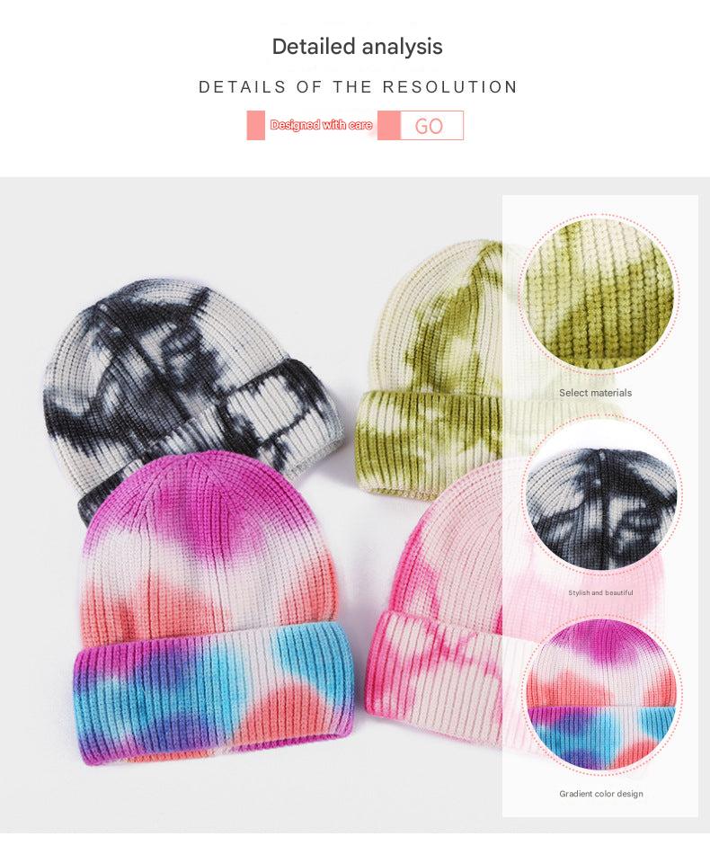 Image showing all colour options of the beanie