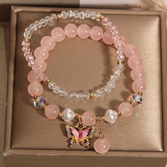 Charming Butterfly Crystal Bracelet Image 2