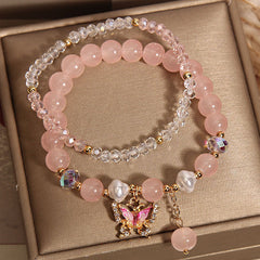 Charming Butterfly Crystal Bracelet Image 3