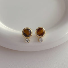 Different styles of vintage style earrings