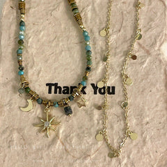 Vintage necklace detailed view
