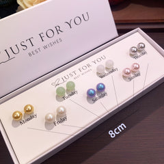 Gift-ready S925 silver cat ear earrings