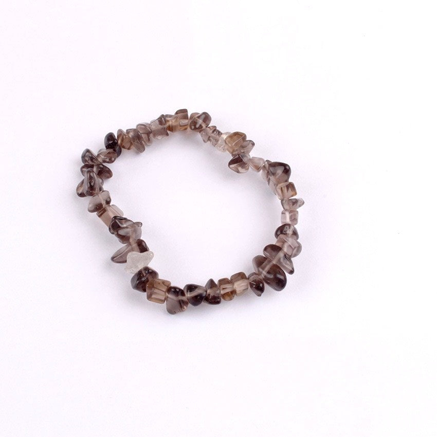 Craftsmanship details of handmade beaded bracelet