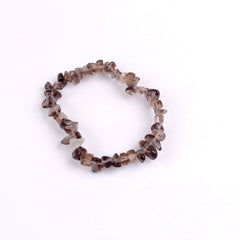 Craftsmanship details of handmade beaded bracelet