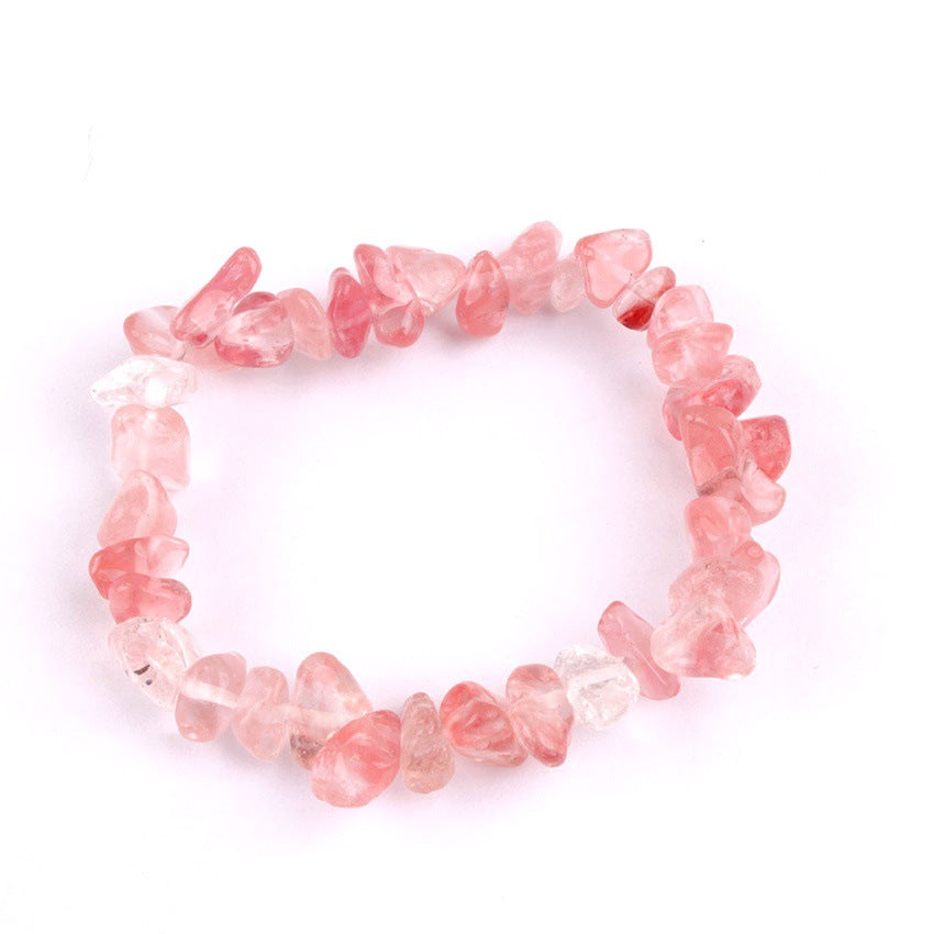 Craftsmanship details of handmade beaded bracelet