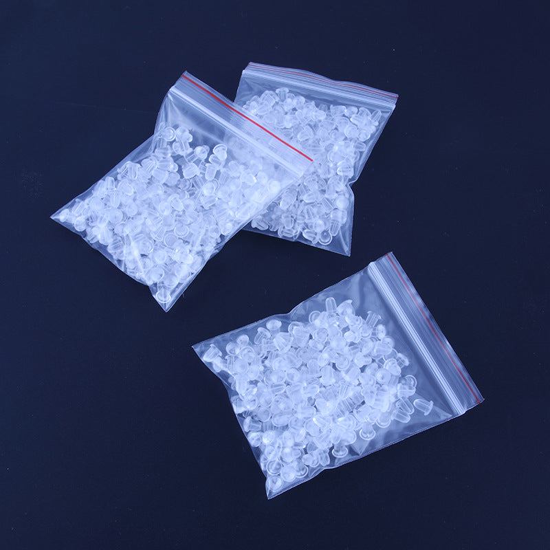 Silicone ear plugs displayed on a white background