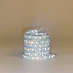 Lifestyle image showcasing galaxy shoelaces in use