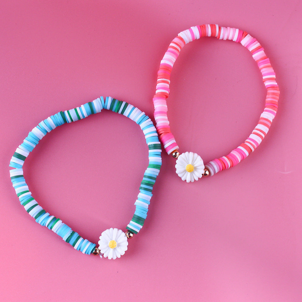 Unisex Floral Design Bracelet Image 3