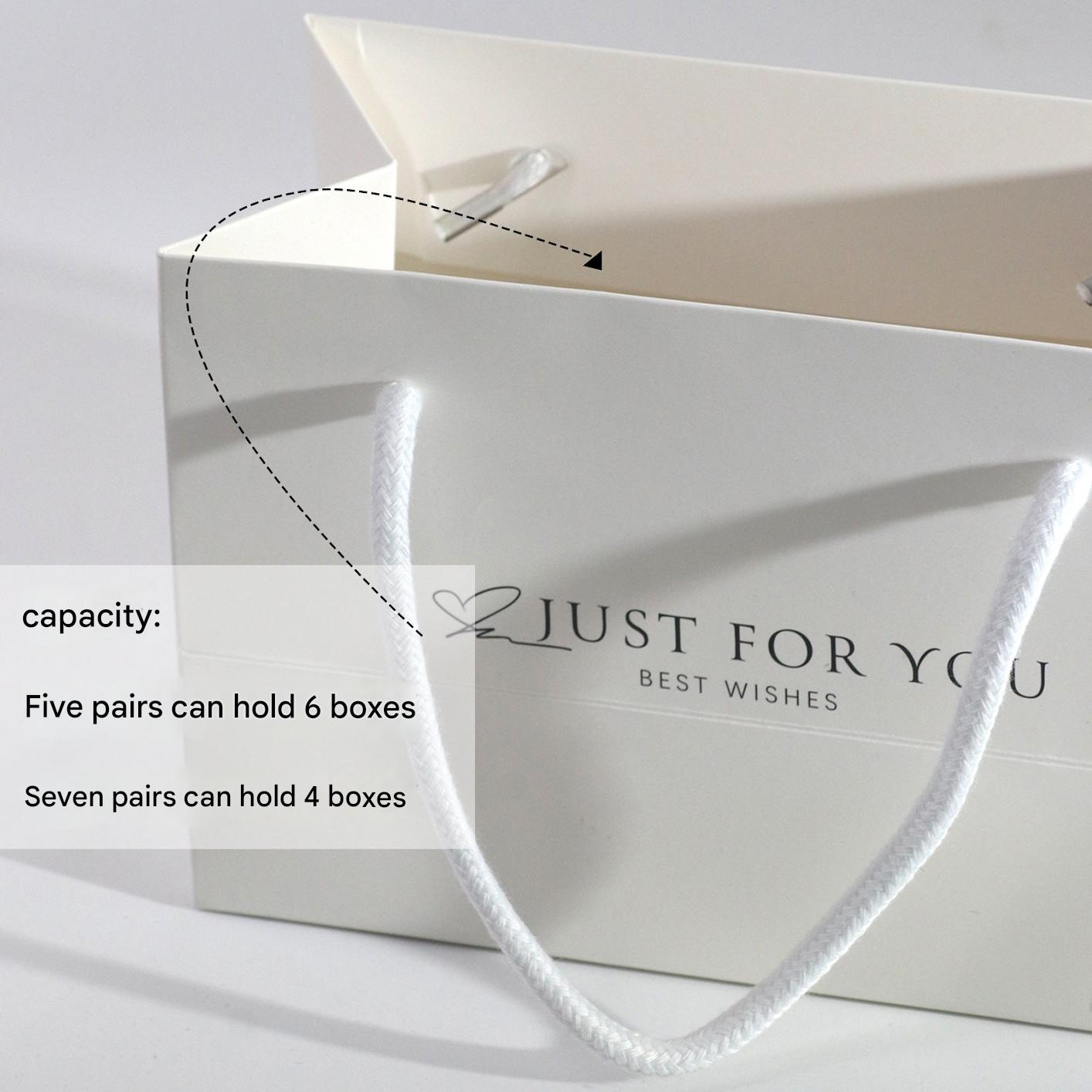 Gift bag with a festive theme for holidays