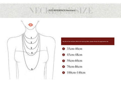 Zircon detailing on butterfly necklace