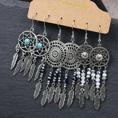 Fashionable alloy earrings for women image 4