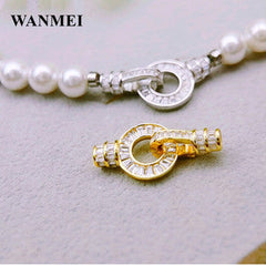 stylish display of silver bracelet