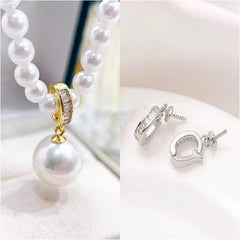feminine fashion statement with pearls
