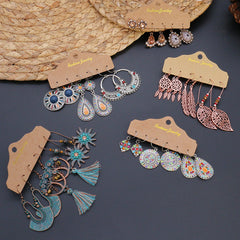Elegant drop earrings in stylish design
