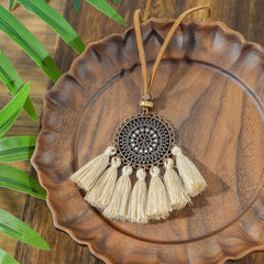 electroplated necklace detail