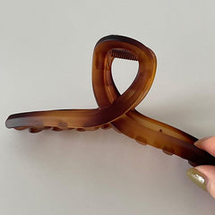 Different perspectives of stylish hair claw clips