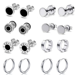 Fashionable stainless steel earrings for trendy looks