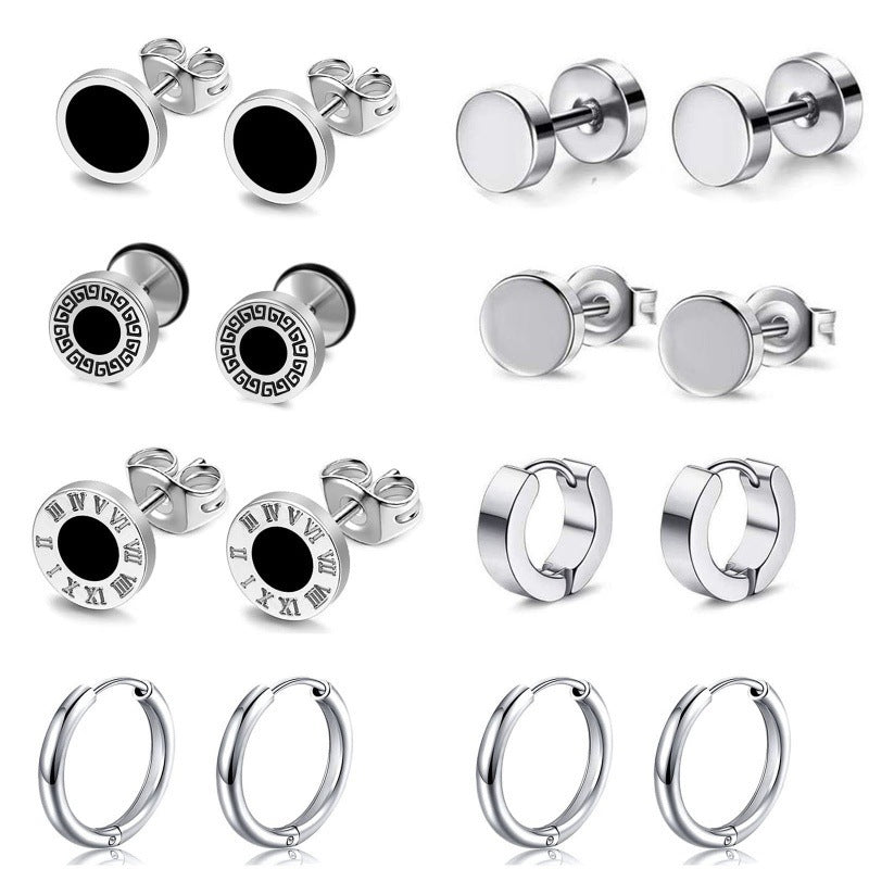 Fashionable stainless steel earrings for trendy looks