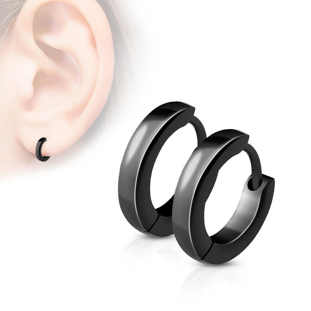 Versatile Black Zircon Ear Earrings Image 9