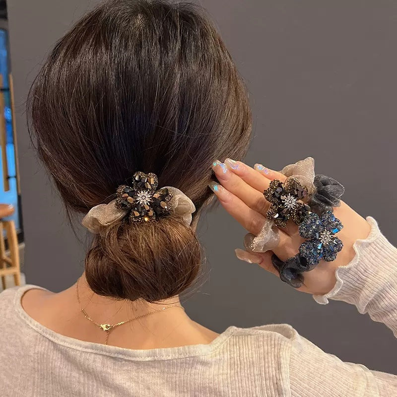 personalised hair scrunchie collection