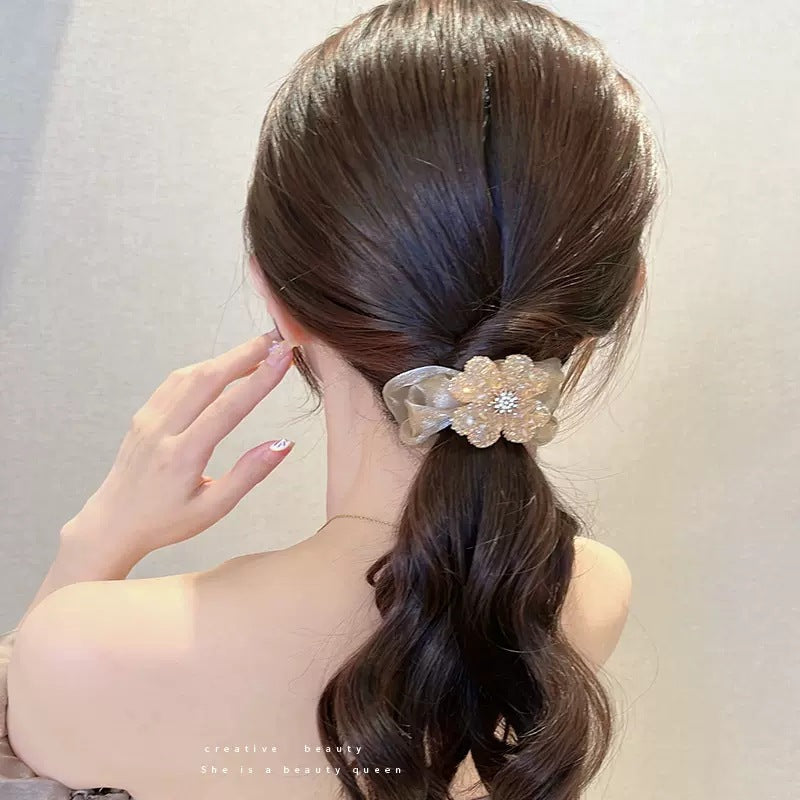 fashionable hair scrunchies for women