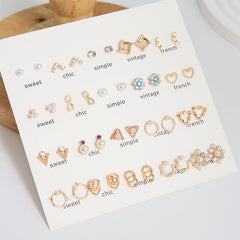 Stunning Pearl Earrings Set Image 6