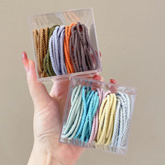 Assorted colour High Elasticity Non-Slip Hair Ties