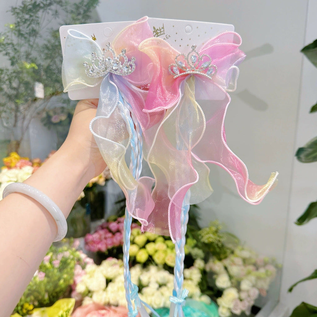 Vibrant hair clip in pastel colours