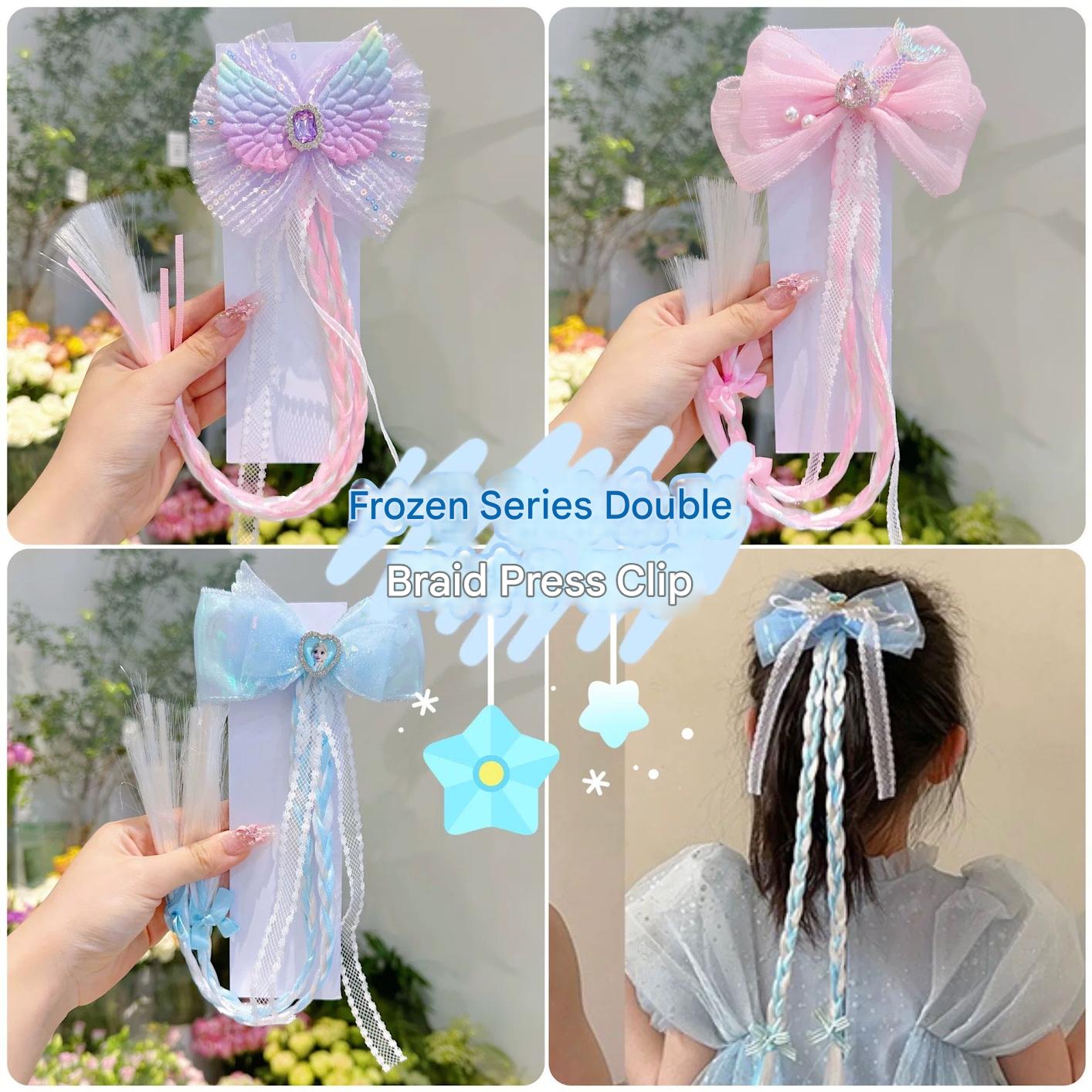 Vibrant hair clip in pastel colours