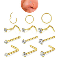 Durable and elegant nose jewellery options