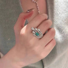 Beautiful display of the summer collection ring